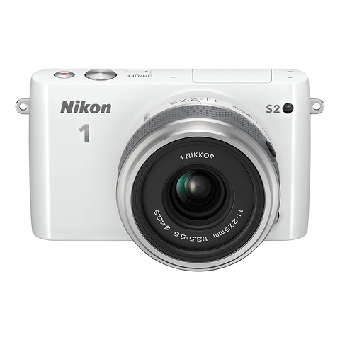 1 S2 Mirrorless Digital Camera with 11-27.5mm Lens (White) Image 3