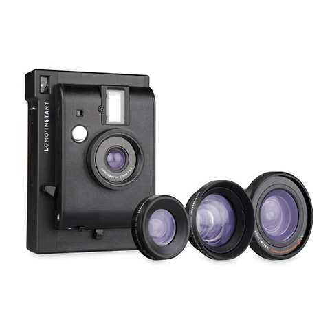Instant Black Edition Camera + 3 Lenses Image 0
