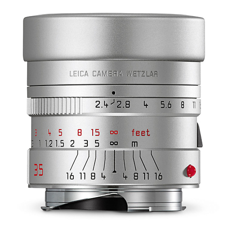 35mm f/2.4 Summarit-M Aspherical Manual Focus Lens (Silver) Image 3