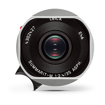 35mm f/2.4 Summarit-M Aspherical Manual Focus Lens (Silver)
