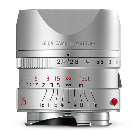 35mm f/2.4 Summarit-M Aspherical Manual Focus Lens (Silver) Image 2