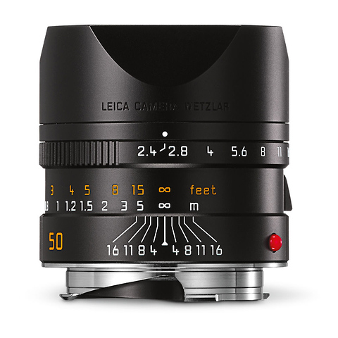 50mm f/2.4 Summarit-M Manual Focus Lens (Black) Image 2