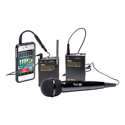 WMS-PRO+I VHF Wireless Lavalier and Handheld Mic System Image 1