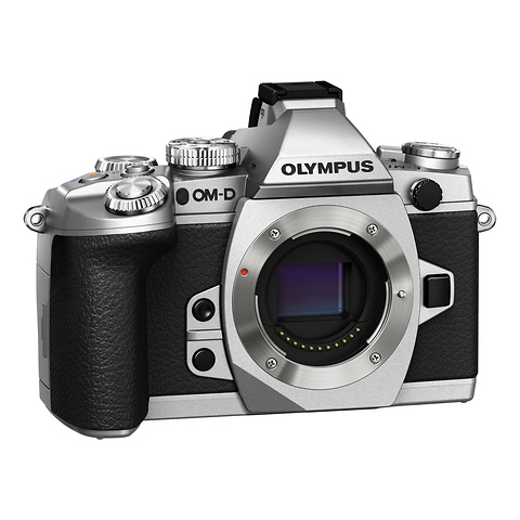 OM-D E-M1 Micro Four Thirds Digital Camera Body (Silver) Image 1
