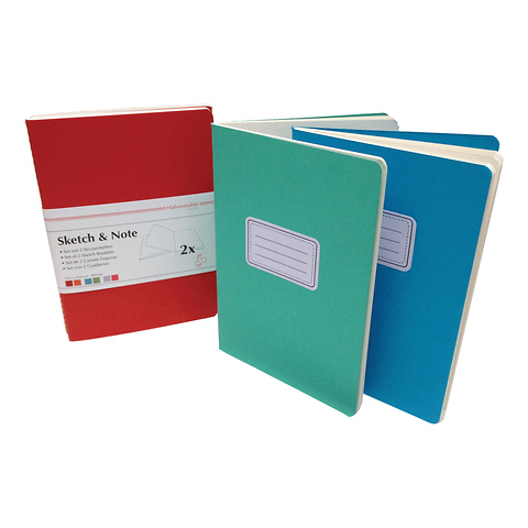 Sketch Note A6 Booklet Bundle (40 Sheets, Red and Orange) Image 3
