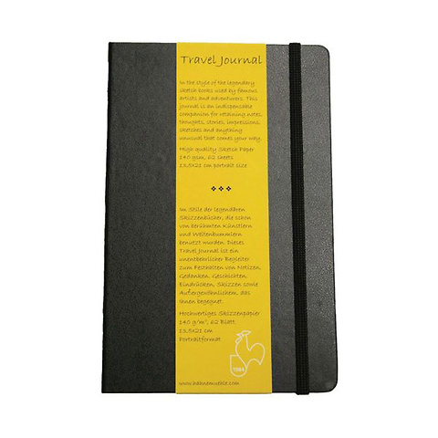5.3 x 8.3 In. Travel Journal (Portrait, 62 Sheets) Image 0