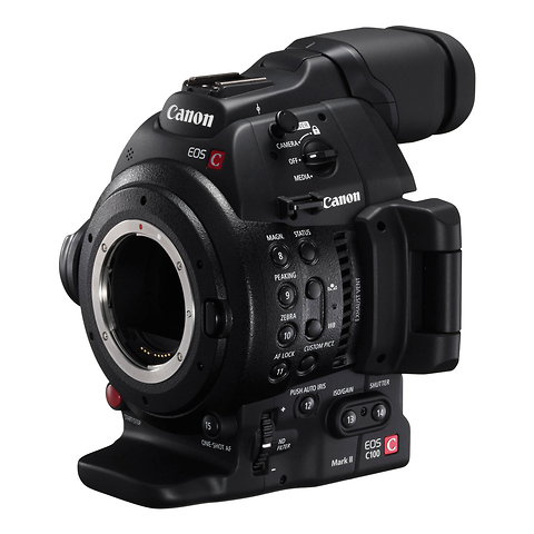 EOS C100 Mark II Cinema EOS Camera with EF-S 18-135mm IS STM Lens Image 1