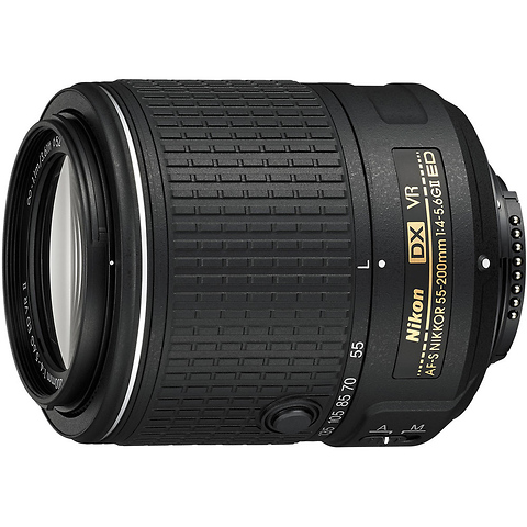 AF-S DX NIKKOR 55-200mm f/4-5.6G ED VR II Lens Image 0