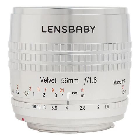Velvet 56mm f/1.6 SE Lens for Canon EF (Silver) Image 0