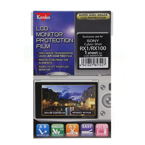 LCD Screen Protection Film for the Sony RX-1 & RX-100 Camera Image 0