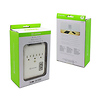 3-Outlet Wall Mount Surge Protector with 2 USB Ports Thumbnail 3