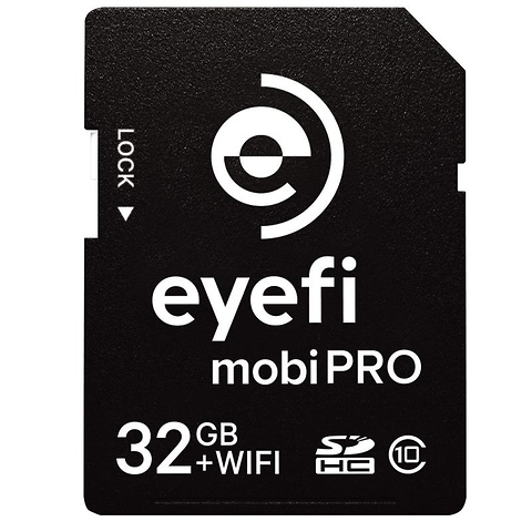 32GB Mobi Pro Wi-Fi Class 10 SDHC Memory Card Image 0