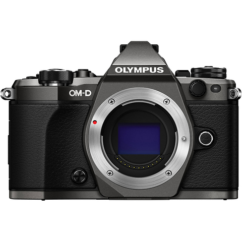 OM-D E-M5 Mark II Limited Edition Micro Four Thirds Digital Camera Body (Titanium) Image 0
