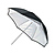 45 In. Umbrella (Silver/White)