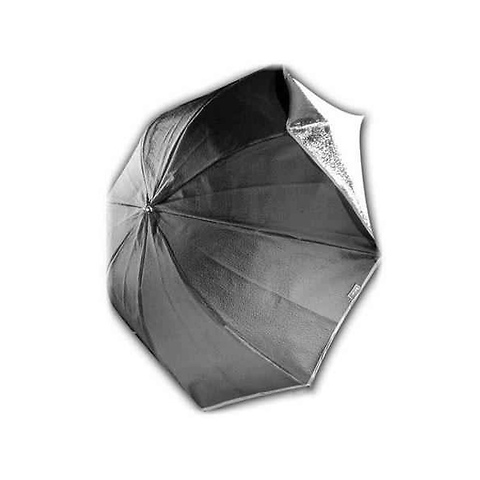 45 In. Umbrella (Silver/White) Image 1