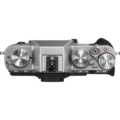 X-T10 Mirrorless Digital Camera Body (Silver) Image 1