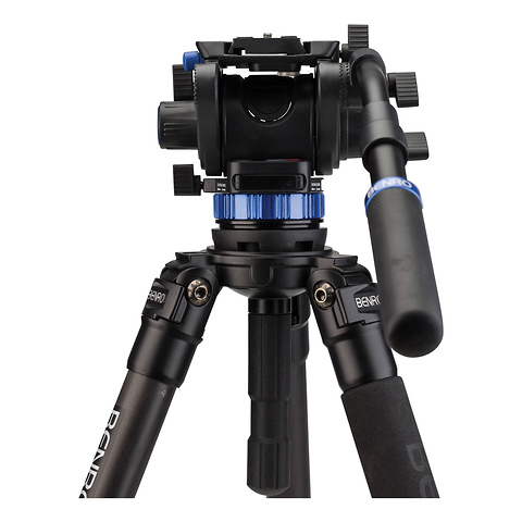 S7 Video Tripod Kit with A373F Aluminum Legs Image 4