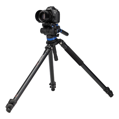 S7 Video Tripod Kit with A373F Aluminum Legs Image 2