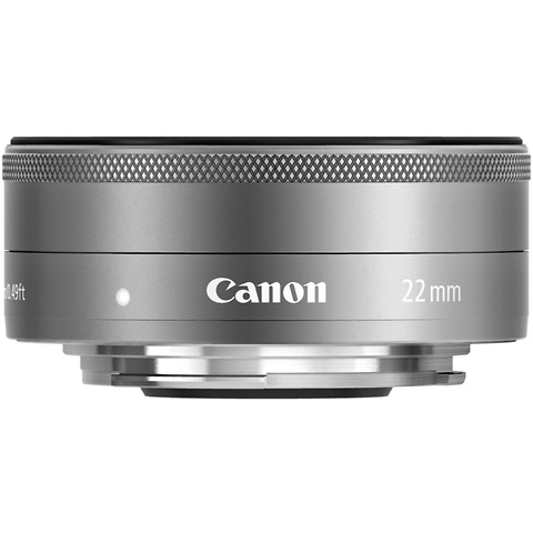 EF-M 22mm f/2 STM Lens (Silver) Image 1