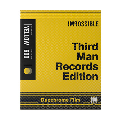 Third Man Records Edition Black & Yellow Film for 600 Image 0