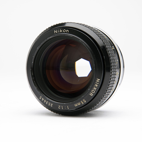 55mm f/1.2 F Mount Lens (non A-I) - Pre-Owned Image 0