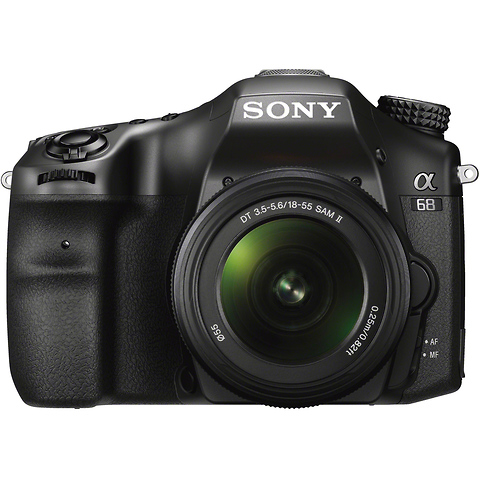 Alpha a68 Digital SLR Camera with DT 18-55mm f/3.5-5.6 SAM II Lens Image 1