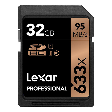 32GB Professional UHS-I SDHC Memory Card Image 0