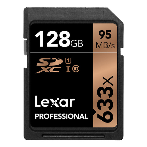 128GB Professional UHS-I SDXC Memory Card (U1) Image 0