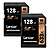 128GB Professional UHS-I SDXC Memory Card (U1, 2-Pack)