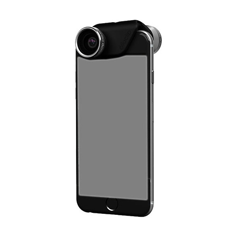 4-in-1 Photo Lens for iPhone 6s Plus (Space Gray with Black Clip) Image 1
