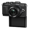 PEN E-PL7 Mirrorless Micro 4/3s Digital Camera with 14-42mm f/3.5-5.6 II R Lens & 40-150mm f/4.0-5.6 Lens (Black) Thumbnail 3