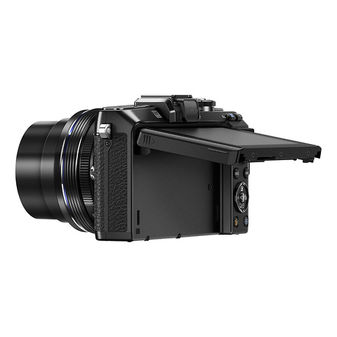 PEN E-PL7 Mirrorless Micro 4/3s Digital Camera with 14-42mm f/3.5-5.6 II R Lens & 40-150mm f/4.0-5.6 Lens (Black) Image 4