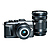 PEN E-PL7 Mirrorless Micro 4/3s Digital Camera with 14-42mm f/3.5-5.6 II R Lens & 40-150mm f/4.0-5.6 Lens (Black)