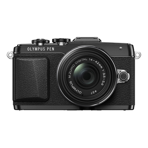 PEN E-PL7 Mirrorless Micro 4/3s Digital Camera with 14-42mm f/3.5-5.6 II R Lens & 40-150mm f/4.0-5.6 Lens (Black) Image 2