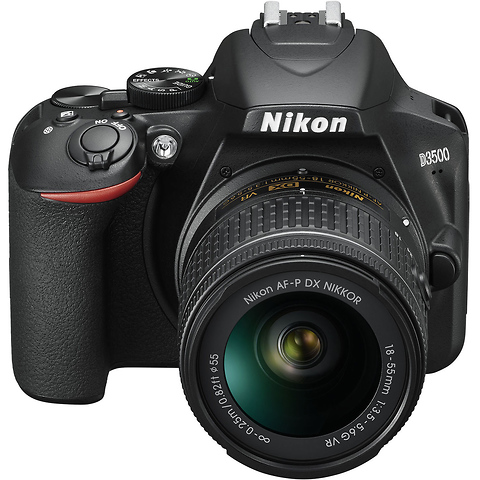 D3500 Digital SLR Camera Blacl w/ 18-55mm Lens (Open Box) Image 3