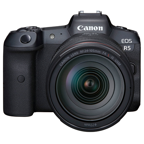 EOS R5 Mirrorless Digital Camera with 24-105mm f/4L Lens and RF 85mm f/1.2L USM Lens Image 1