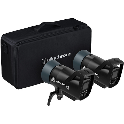 FIVE 2-Monolight Dual Kit with EL-Skyport Transmitter Plus HS for Canon Image 9