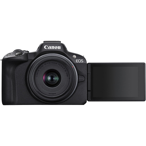 EOS R50 Mirrorless Digital Camera with 18-45mm Lens (Black) Image 4