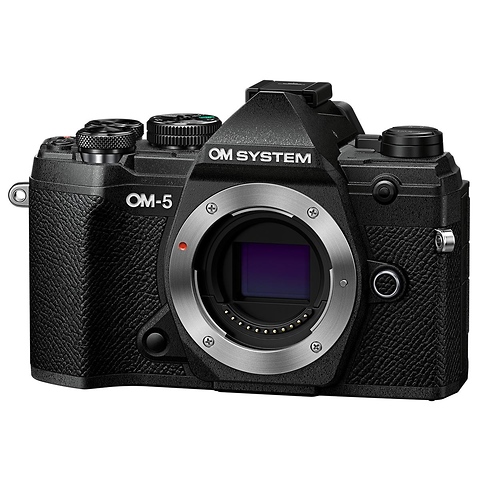 OM-5 Mirrorless Micro Four Thirds Digital Camera Body (Black) Image 1