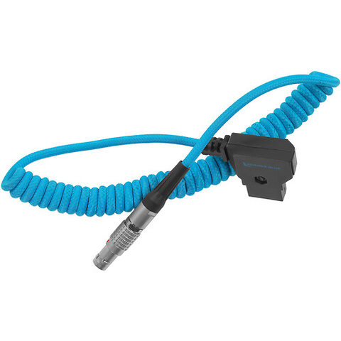 D-Tap to LEMO 2-Pin 0B Male Power Cable (Coiled) Image 2
