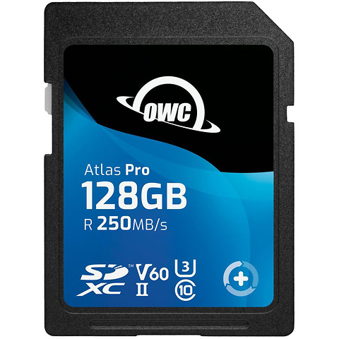 128GB Atlas Pro UHS-II SDXC Memory Card Image 0