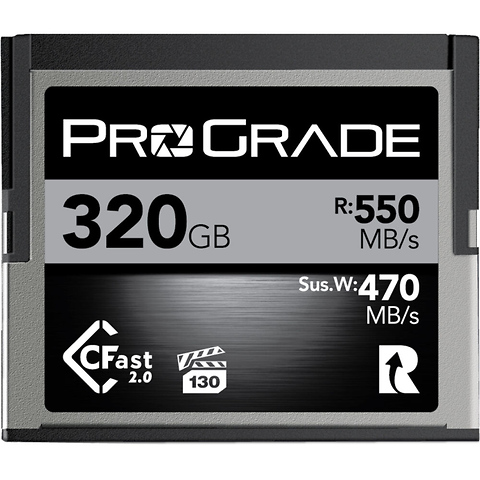 320GB CFast 2.0 Cobalt Memory Card Image 0