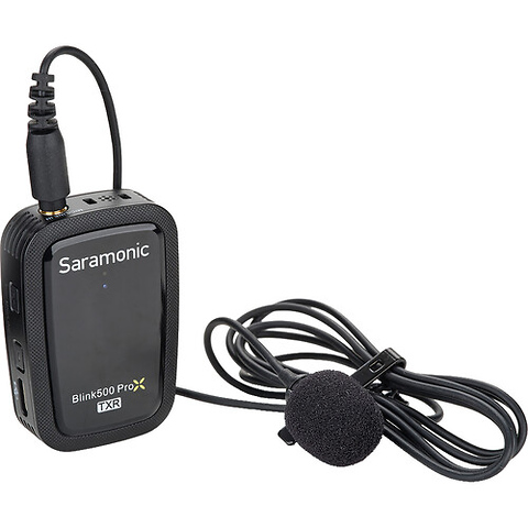 Blink 500 ProX B2R 2-Person Digital Camera-Mount Wireless Omni Lavalier Microphone System (Black, 2.4 GHz) Image 4