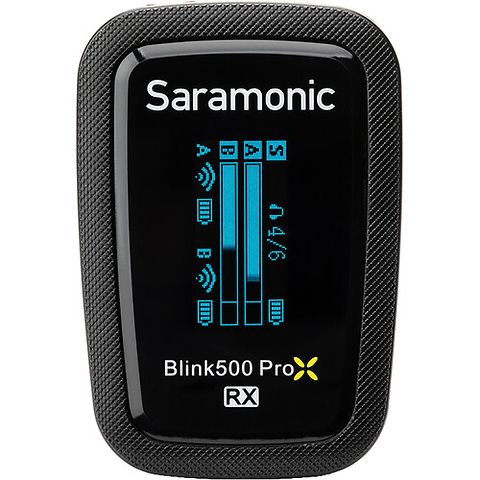 Blink 500 ProX B2R 2-Person Digital Camera-Mount Wireless Omni Lavalier Microphone System (Black, 2.4 GHz) Image 1