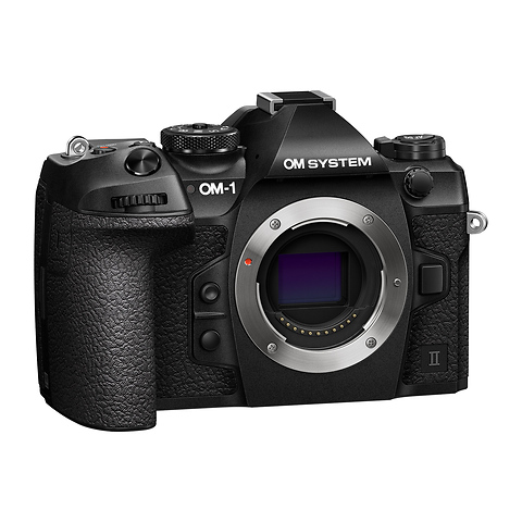 OM-1 Mark II Mirrorless Micro Four Thirds Digital Camera Body (Black) Image 1