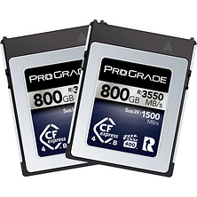 800GB CFexpress 4.0 Type B Iridium Memory Card (2-Pack) Image 0