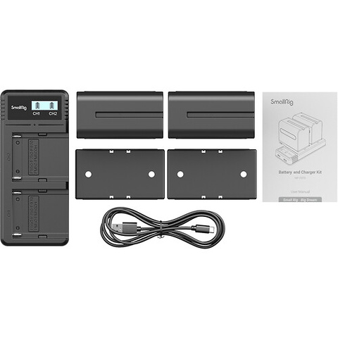 NP-F970 Dual-Battery and Charger Kit Image 6