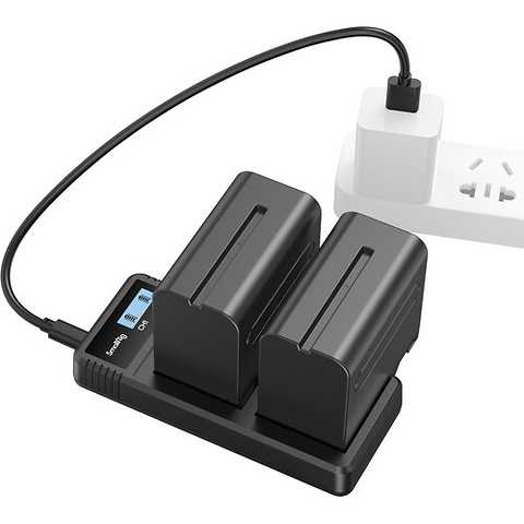 NP-F970 Dual-Battery and Charger Kit Image 1
