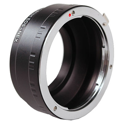 Lens Adapter for Canon EOS Lenses to NEX Sony Cameras DL-0802 Image 1