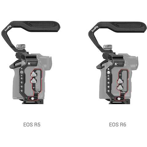 Black Mamba Cage Kit for EOS R5 C, R5 and R6 Image 2